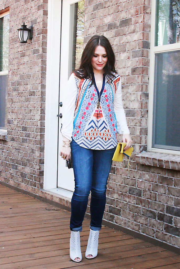 peasant tops and blouses in aztec print for spring style watch
