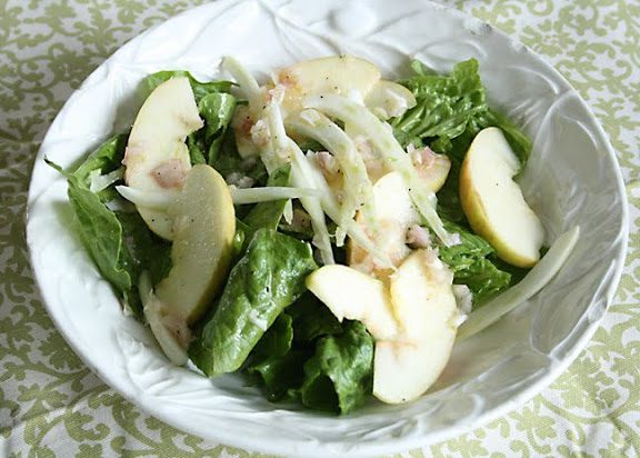 Apple Fennel Salad || Darling Darleen