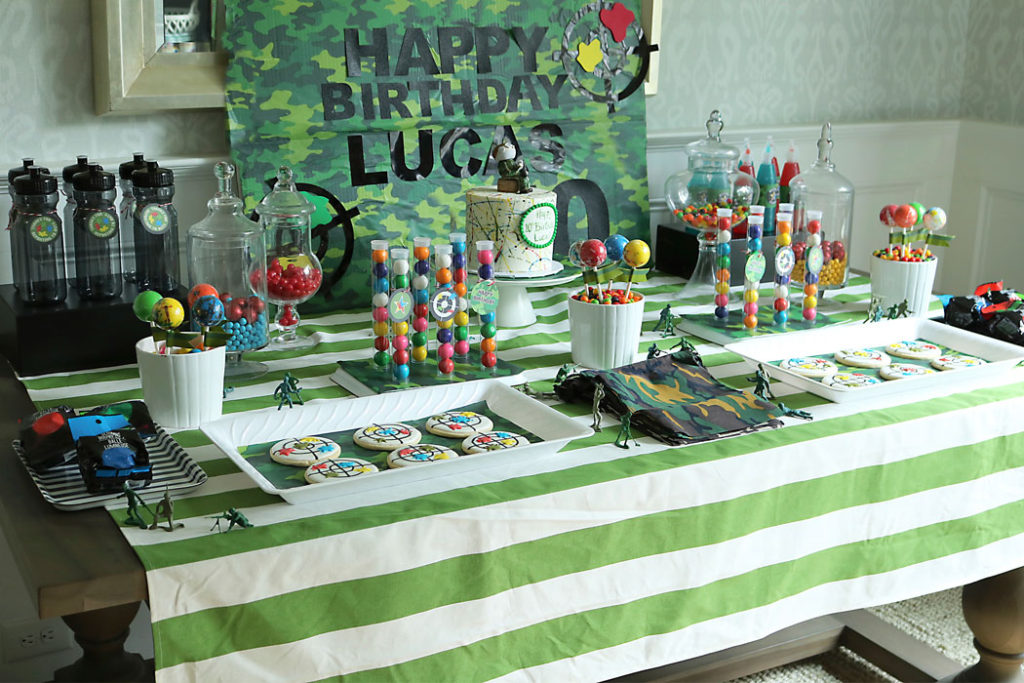 paintball-birthday-party-dessert-table