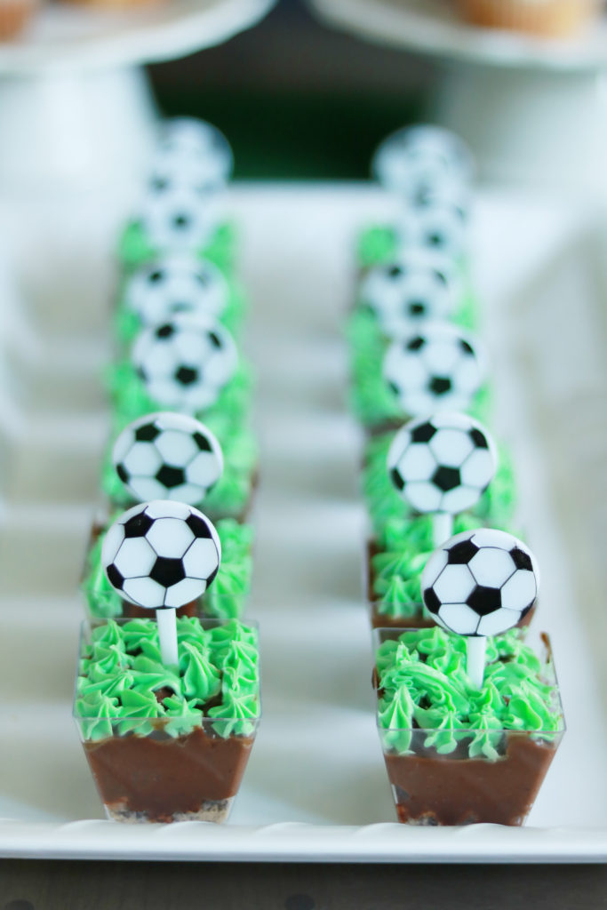 Sports Themed Birthday Party, Soccer Pudding Dessert || Darling Darleen