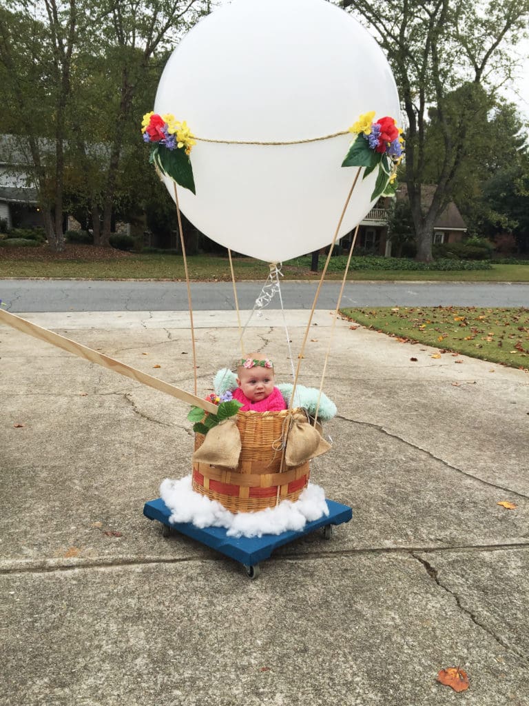 halloween costume hot air balloon baby costume Darling Darleen A