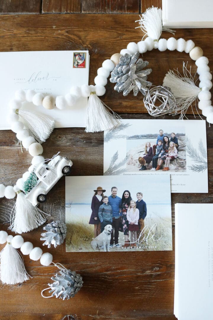 Minted Christmas Cards has the best print job, paper thickness and card designs.  We love the discounts available and the quick shipping.  Our Holiday cards come out great every year!  Darling Darleen | Top CT Lifestyle Blogger #darlingdarleen #minted #holidaycards #christmascards