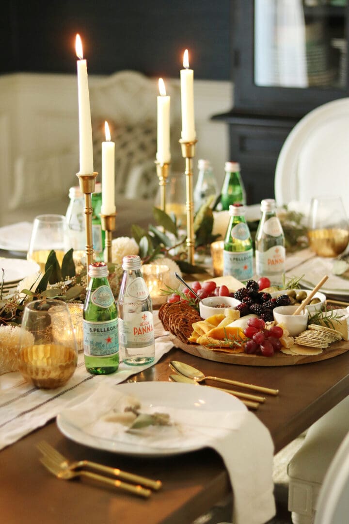 5 Ways to bring the restaurant experience to your home with Acqua Panna and Pellegrino single-serve glass bottles perfect to add the table. || Darling Darleen Top Lifestyle Blogger