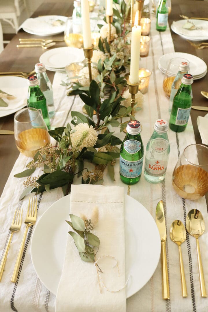 5 Ways to bring the restaurant experience to your home with Acqua Panna and Pellegrino single-serve glass bottles perfect to add the table. cheese board charcuterie board.  || Darling Darleen Top Lifestyle Blogger