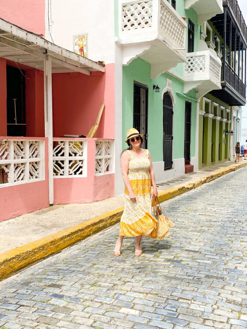 What to Pack to Puerto Rico and a few essential must haves to include in your travel bag for a successful trip to Puerto Rico, what to wear in Puerto Rico, what to wear to Old San Juan, colorful summer dresses, leopard dress|| Darling Darleen  CT Top Lifestyle Blogger