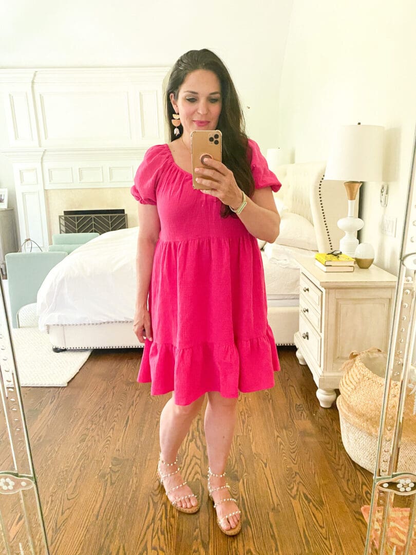 Snatch one or maybe two of these darling summer dress from Target that are mostly under $50 and so cute and fancy! || Darling Darleen Top  CT Lifestyle Blogger