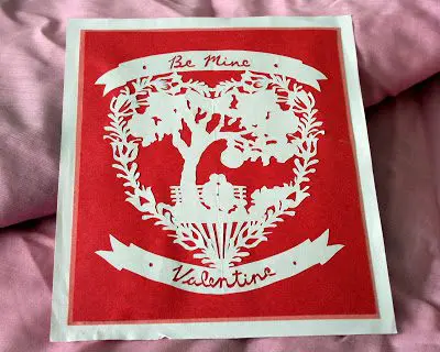 Paper Cutter Valentine