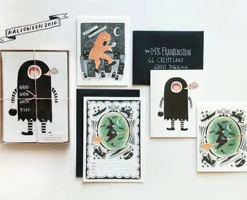 Children’s Halloween Invites