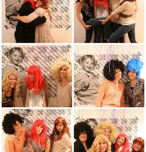 Wigs and Photobooth