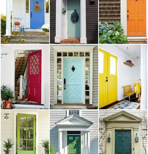 Colorful Front Door