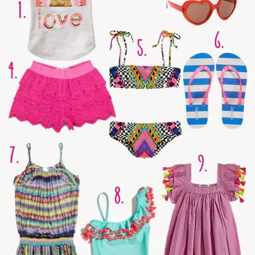 Spring Break: Beach Clothes for Kids