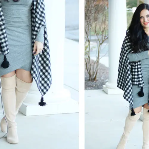 Cape Scarf Outfit