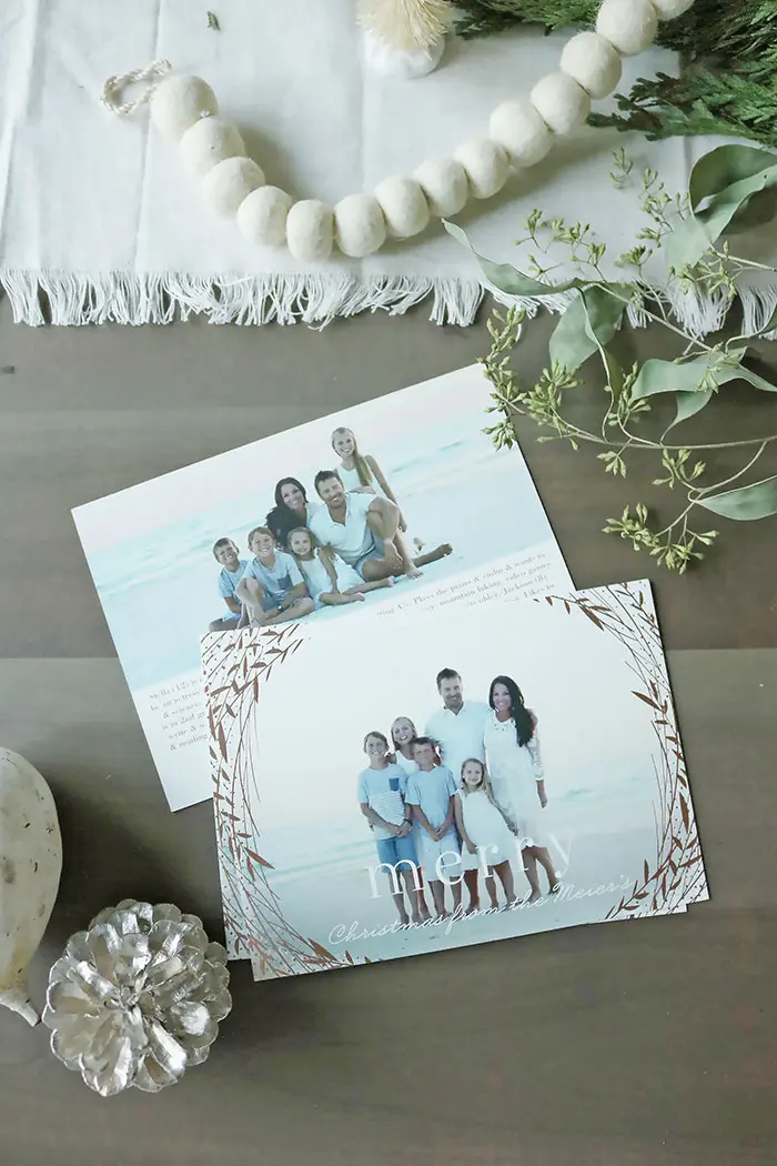 Minted Christmas Cards has the best print job, paper thickness and card designs.  We love the discounts available and the quick shipping.  Our Holiday cards come out great every year!  Darling Darleen | Top CT Lifestyle Blogger #darlingdarleen #minted #holidaycards #christmascards