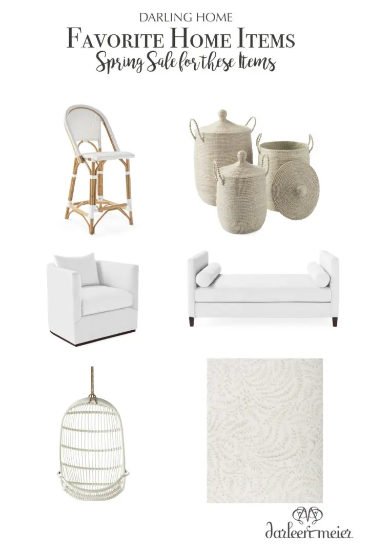 Spring Sale is Happening! 6 home items on sale are my favorite home items from my favorite store. Shipping rate is also at a discount price.  Hot sale items! || Darling Darleen Top CT Lifestyle Blogger