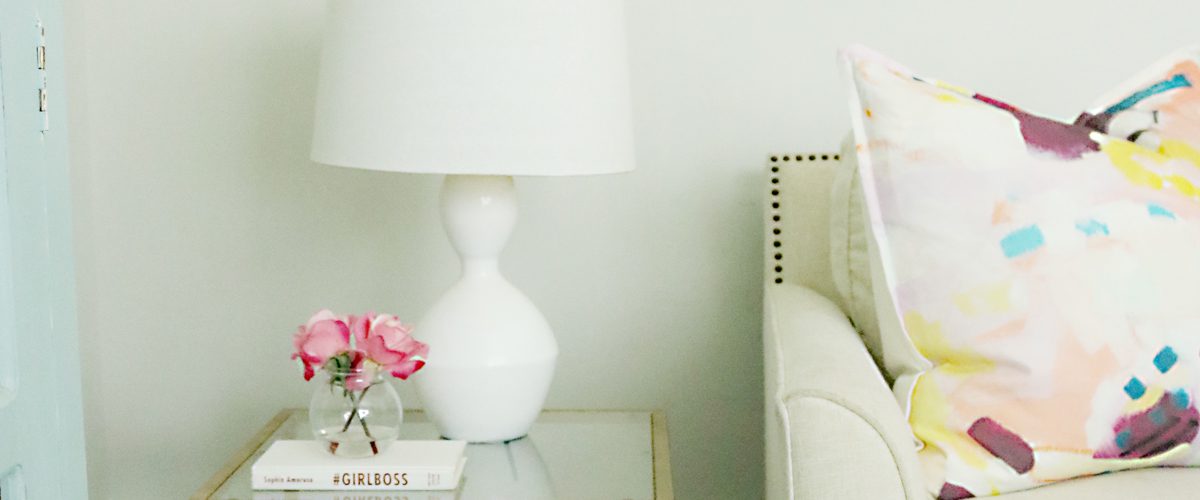 DIY Painted White and Gold Furniture: Amy Howard at Home One-Step Paint -  Darling Darleen