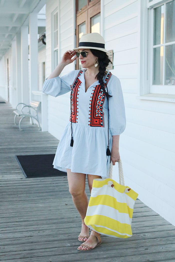 Embroidery Tassel Dress - Darling Darleen | A Lifestyle Design Blog