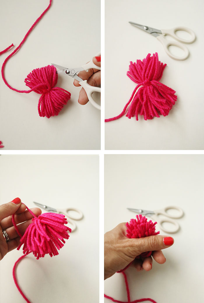 Diy Pom Pom Bag - Darling Darleen 