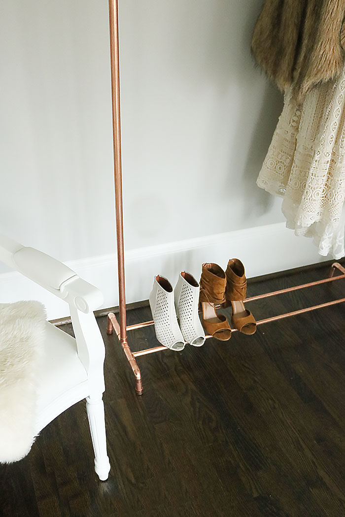 DIY Copper Clothing Rack Darling Darleen A Lifestyle Design Blog