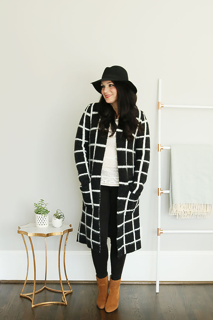 winter-coat-plaid-coat - Darling Darleen | A Lifestyle Design Blog
