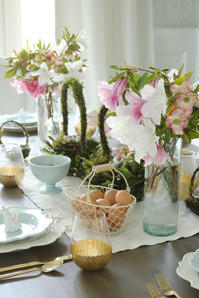 Easter-table-flower-and-moss-baskets - Darling Darleen | A Lifestyle ...