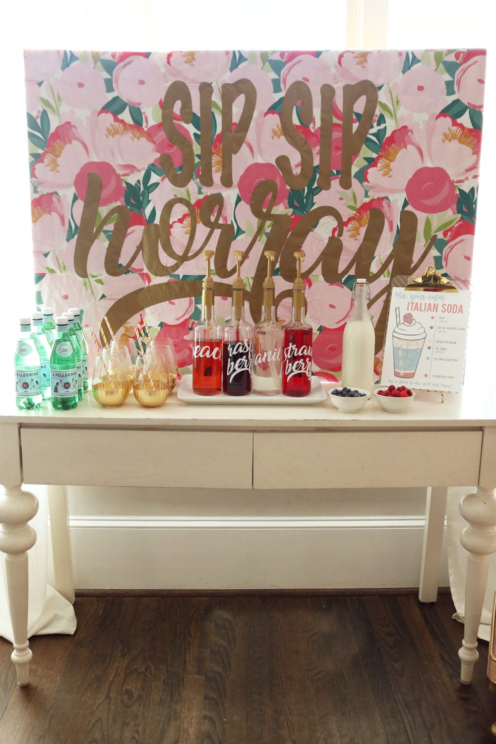 Italian Soda Bar + Free Printable - Darling Darleen | A Lifestyle ...