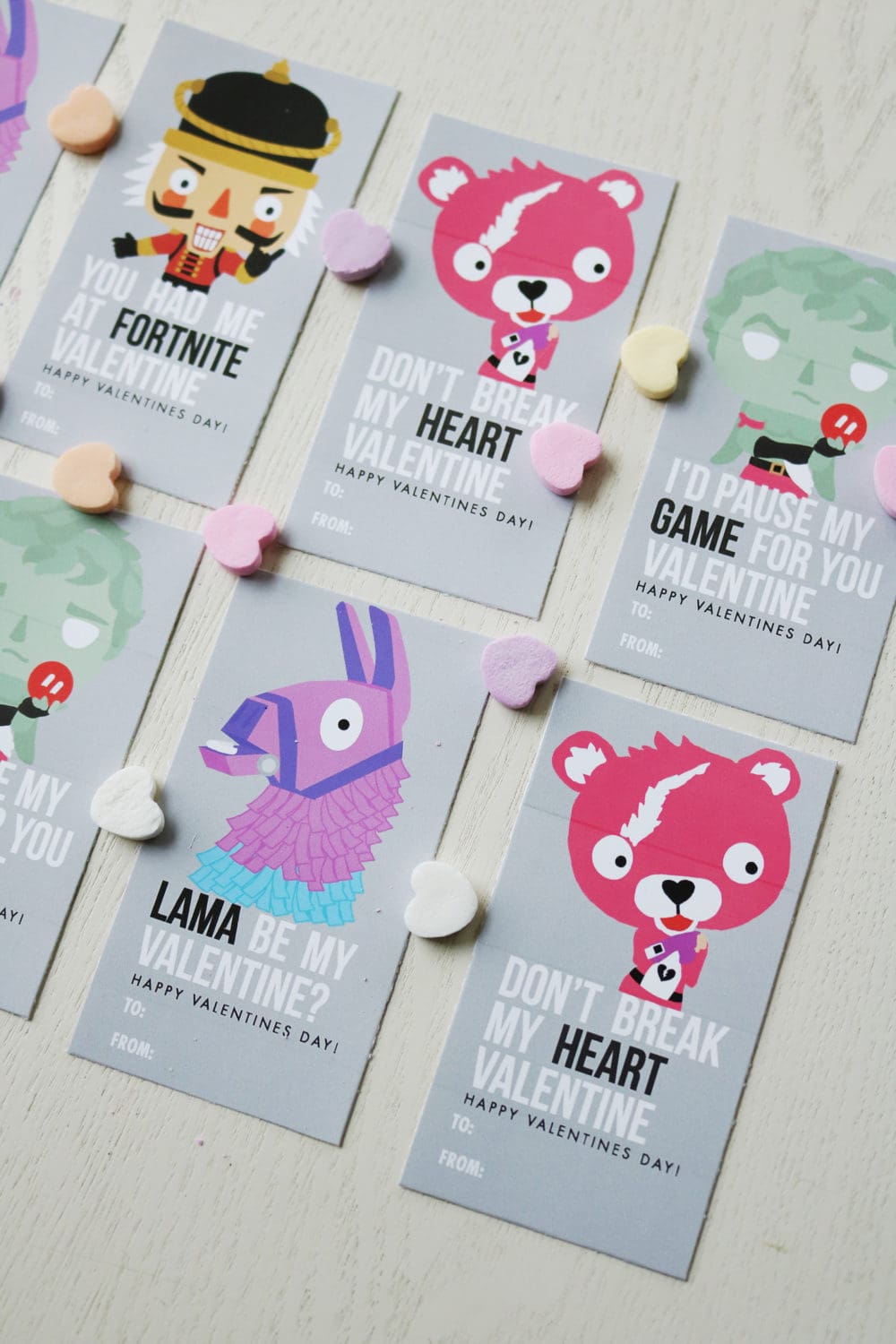 Fortnite Valentine Printable - Darling Darleen | A Lifestyle Design Blog