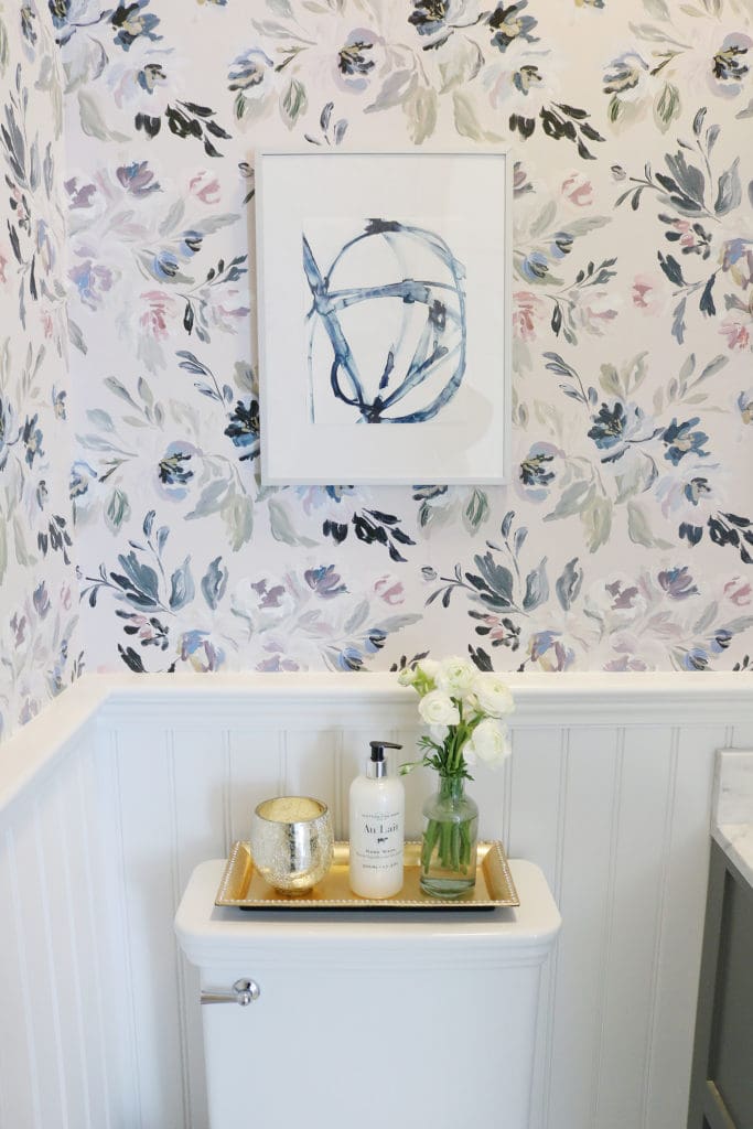 Powder Bathroom Makeover - Darling Darleen | A Lifestyle Design Blog