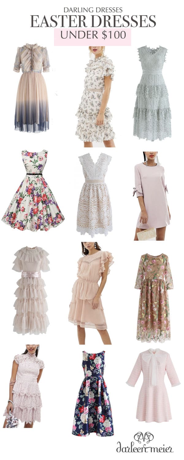 Easter Dresses Under $100 - Darling Darleen | A Lifestyle Design Blog