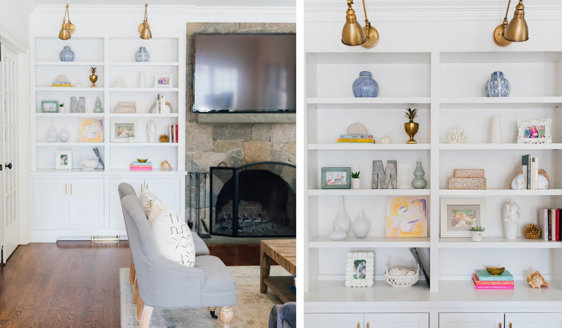 Family Room Built Ins - Darling Darleen | A Lifestyle Design Blog