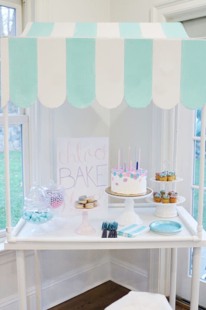 Cake Table Displays — A Garden Party