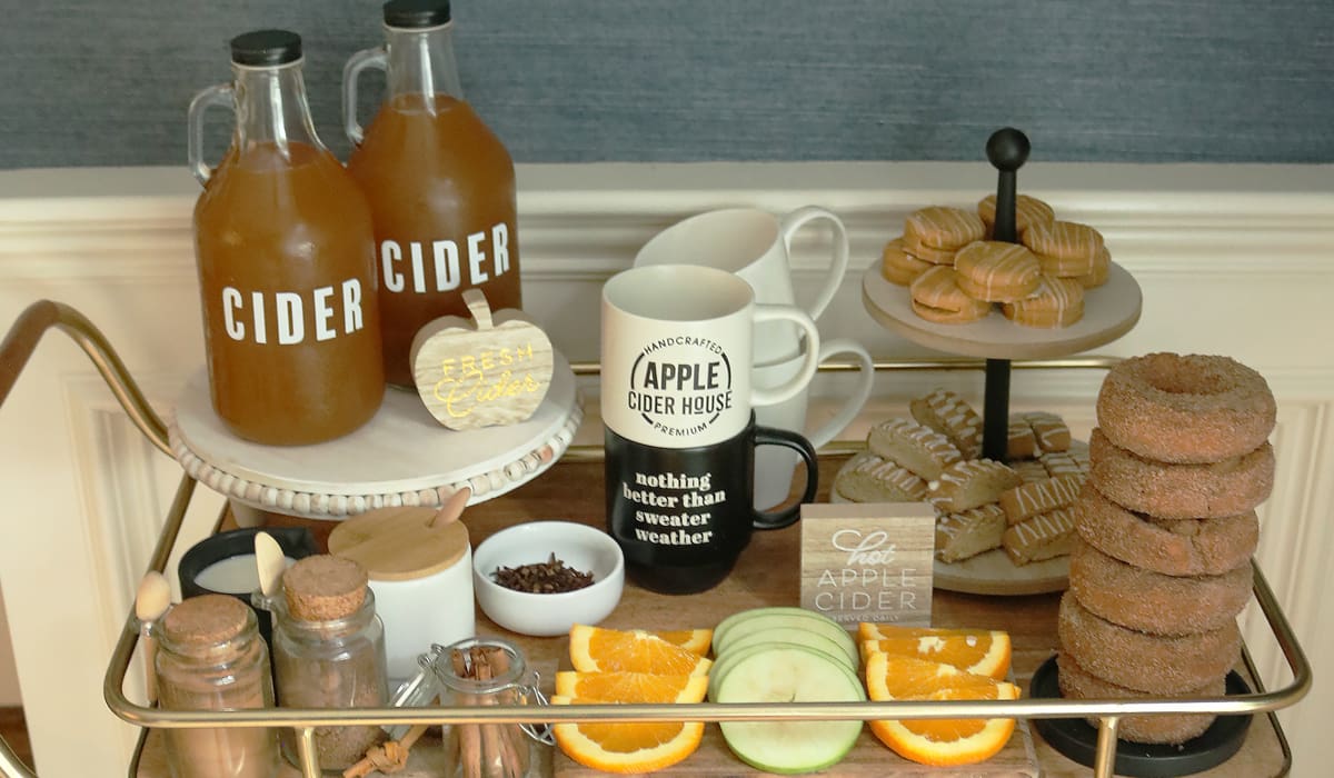 DIY Apple Cider Bar Darling Darleen A Lifestyle Design Blog