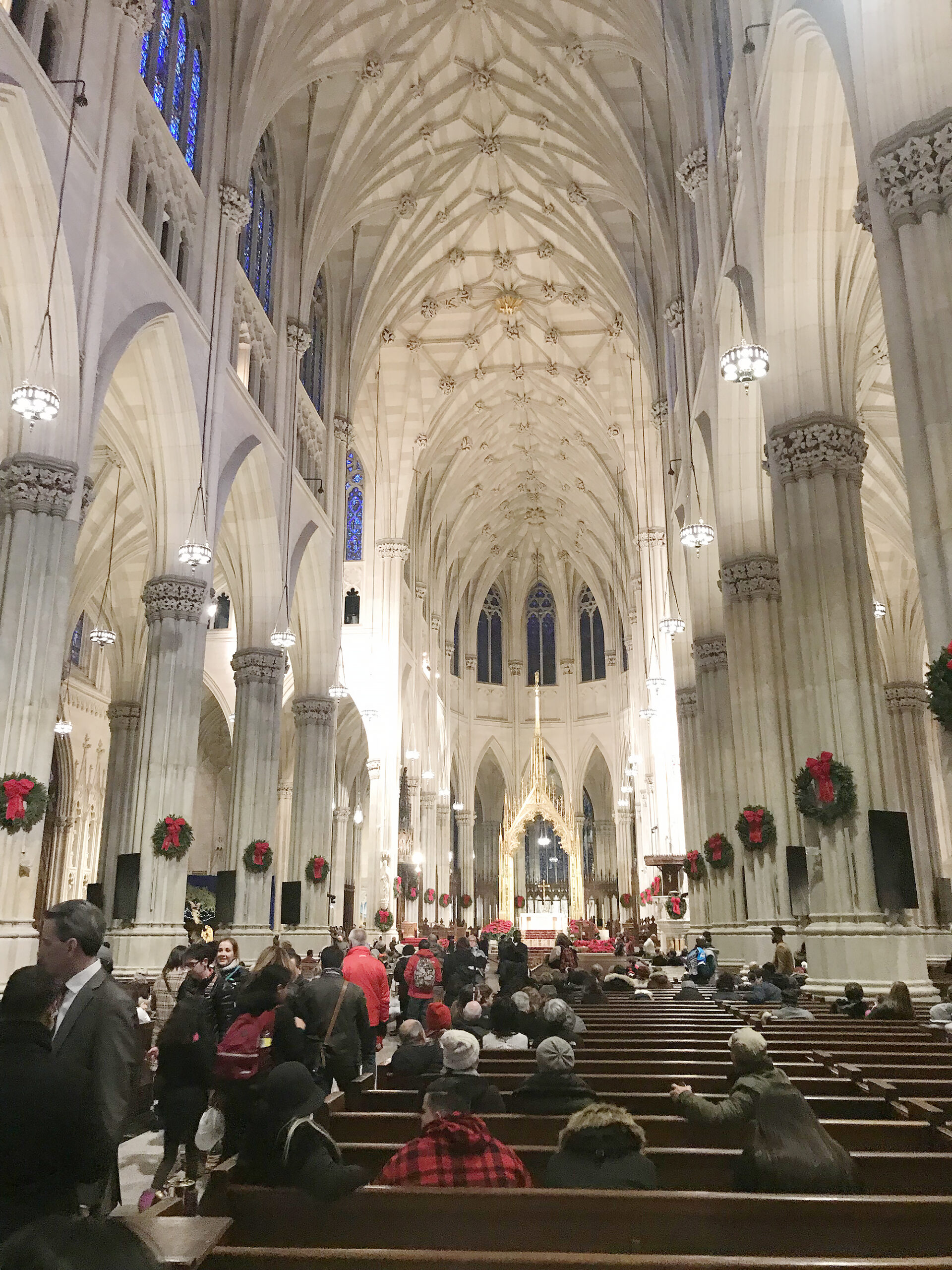 St Patricks Cathedral--Our Favorite Things to Do in New York City that will make your trip memorable, festive and of course magical!  Darling Darleen Top Lifestyle blogger